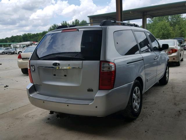 KNDMB233376113171 - 2007 KIA SEDONA EX GRAY photo 4