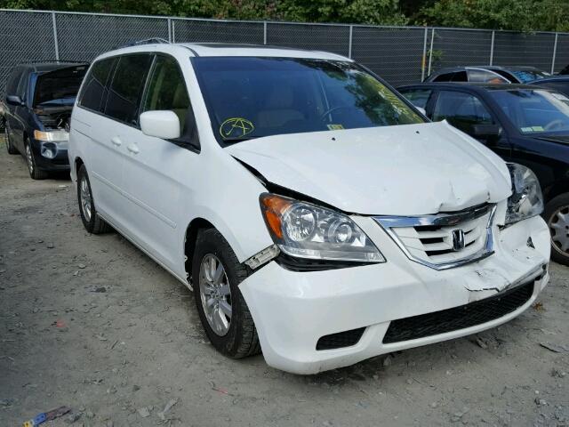 5FNRL3H67AB074818 - 2010 HONDA ODYSSEY EX WHITE photo 1