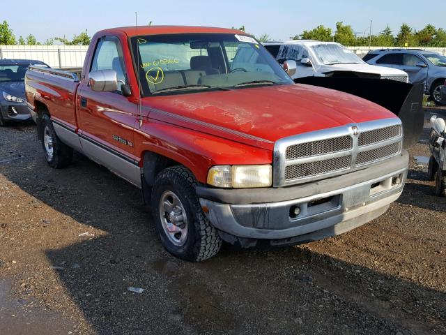 1B7HC16Y2RS610366 - 1994 DODGE RAM 1500 RED photo 1