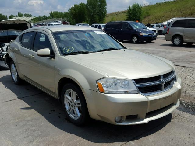 1B3CC5FB8AN139082 - 2010 DODGE AVENGER R/ GOLD photo 1