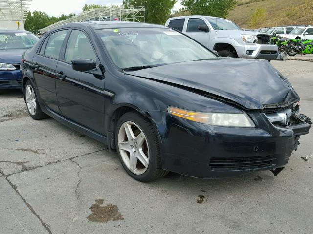 19UUA66285A025788 - 2005 ACURA TL BLACK photo 1