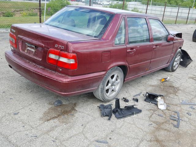 YV1LS5344W1430727 - 1998 VOLVO S70 T5 TUR RED photo 4