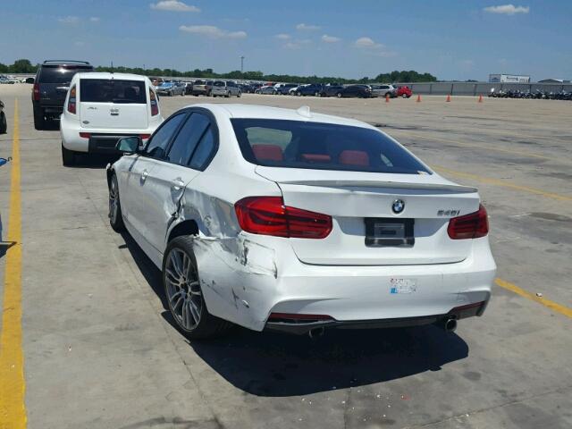 WBA8B3C39HK777620 - 2017 BMW 340 I WHITE photo 3