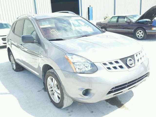 JN8AS5MV4FW771380 - 2015 NISSAN ROGUE SELE GRAY photo 1