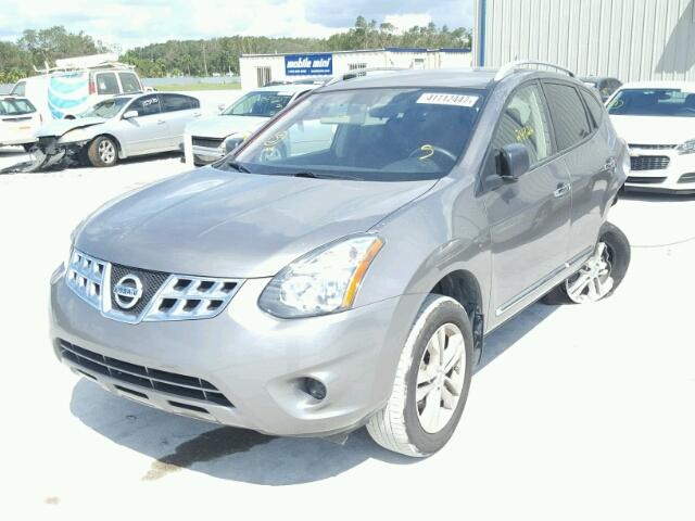 JN8AS5MV4FW771380 - 2015 NISSAN ROGUE SELE GRAY photo 2