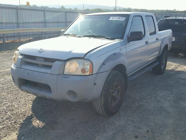 1N6ED27T61C354558 - 2001 NISSAN FRONTIER C SILVER photo 2