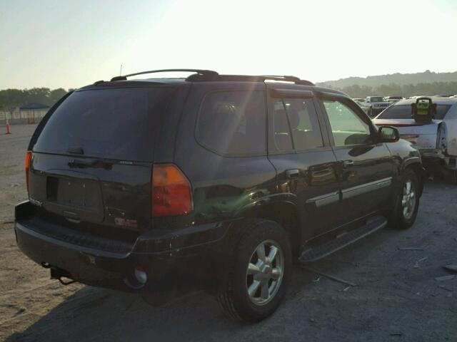 1GKDT13SX22252510 - 2002 GMC ENVOY BLACK photo 4