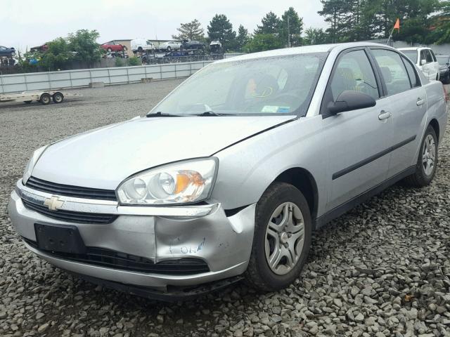 1G1ZS52F94F235220 - 2004 CHEVROLET MALIBU GRAY photo 2