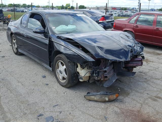 2G1WW12E149109630 - 2004 CHEVROLET MONTE CARL შავი ფოტო 1