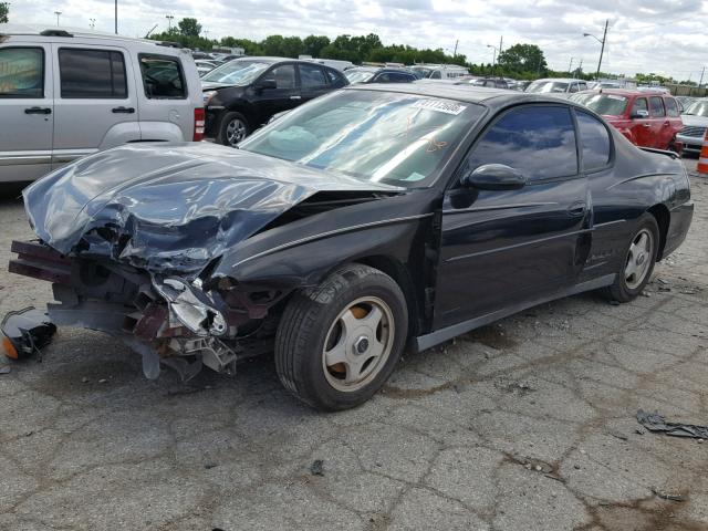 2G1WW12E149109630 - 2004 CHEVROLET MONTE CARL შავი ფოტო 2