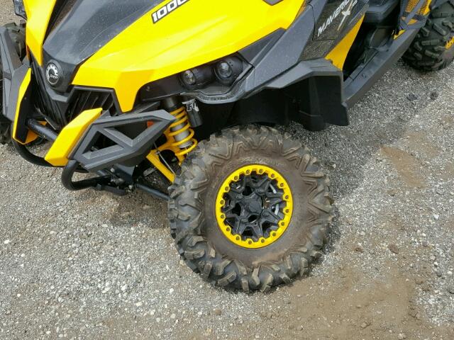 3JBPXLP19DJ002590 - 2013 CAN-AM MAVERICK 1 YELLOW photo 9