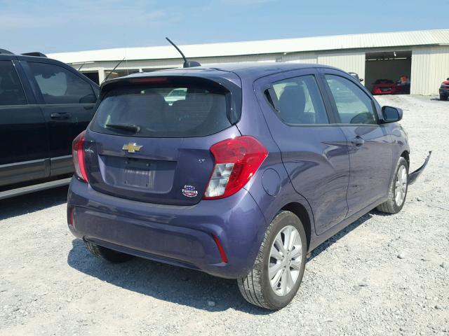 KL8CD6SA9HC792713 - 2017 CHEVROLET SPARK 1LT PURPLE photo 4