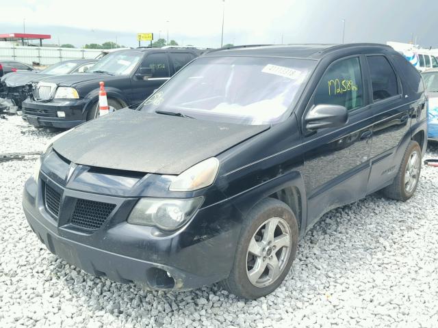 3G7DA03E04S518600 - 2004 PONTIAC AZTEK BLACK photo 2