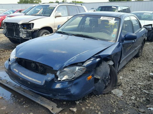 KMHWF25V8XA051710 - 1999 HYUNDAI SONATA BAS BLUE photo 2