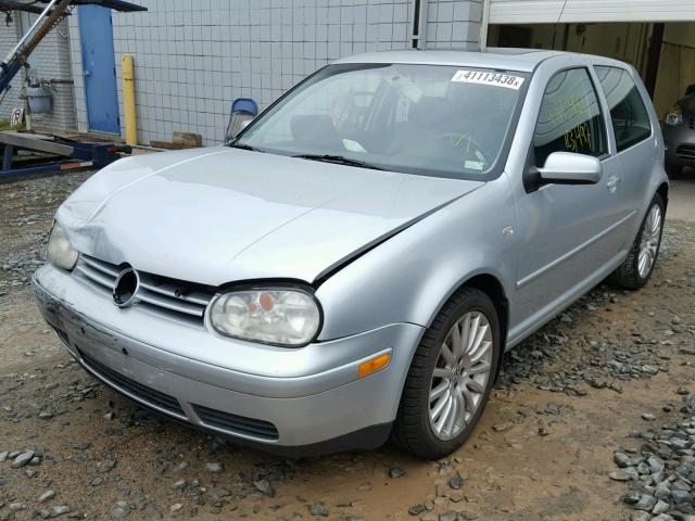 9BWDE61J454032372 - 2005 VOLKSWAGEN GTI SILVER photo 2