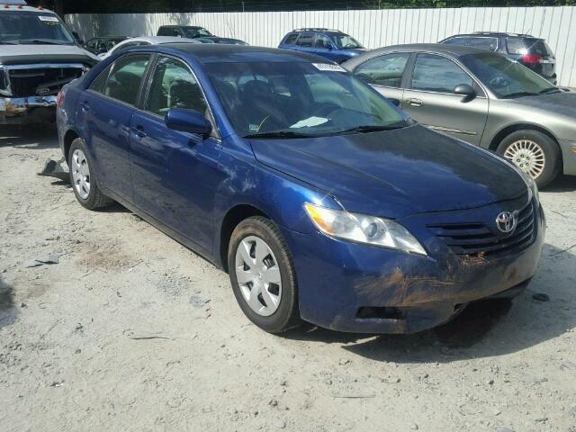 4T1BE46K37U077244 - 2007 TOYOTA CAMRY NEW BLUE photo 1