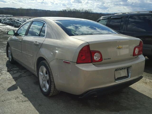 1G1ZG57B194234167 - 2009 CHEVROLET MALIBU LS თაფლისფერი ფოტო 3