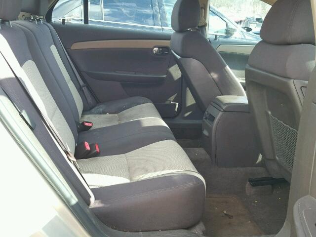 1G1ZG57B194234167 - 2009 CHEVROLET MALIBU LS თაფლისფერი ფოტო 6