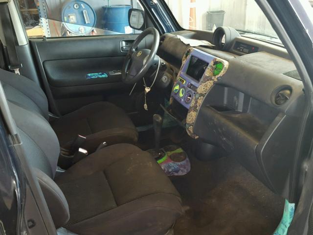 JTLKT324750215470 - 2005 TOYOTA SCION XB Көк фото 5