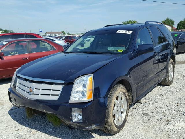 1GYEE637560222829 - 2006 CADILLAC SRX BLUE photo 2