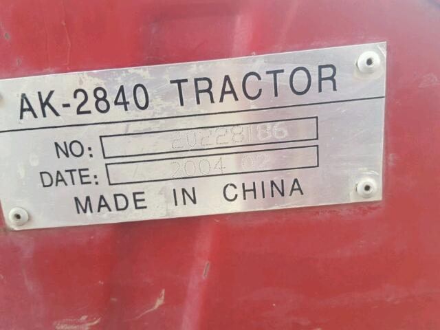 20228186 - 2004 CHALET TRACTOR RED photo 10