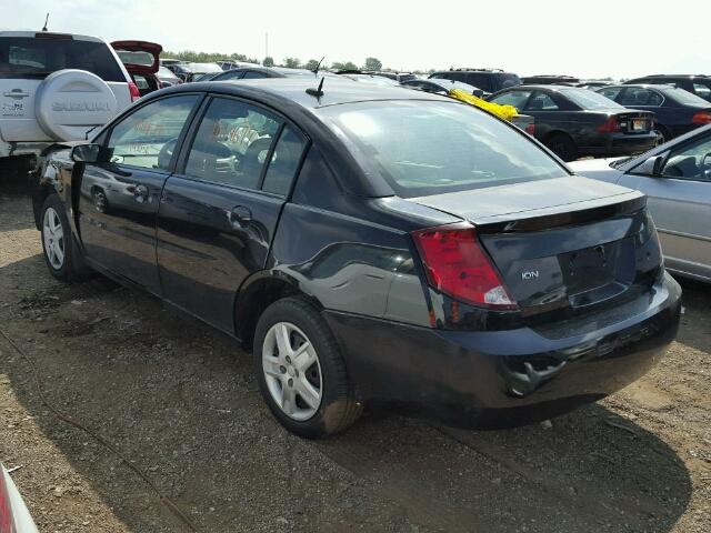 1G8AJ58F86Z193018 - 2006 SATURN ION LEVEL 黑色 照片 3