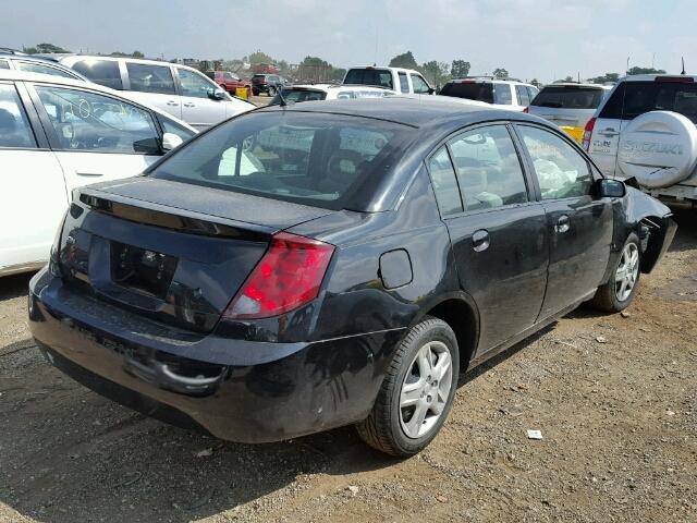 1G8AJ58F86Z193018 - 2006 SATURN ION LEVEL 黑色 照片 4