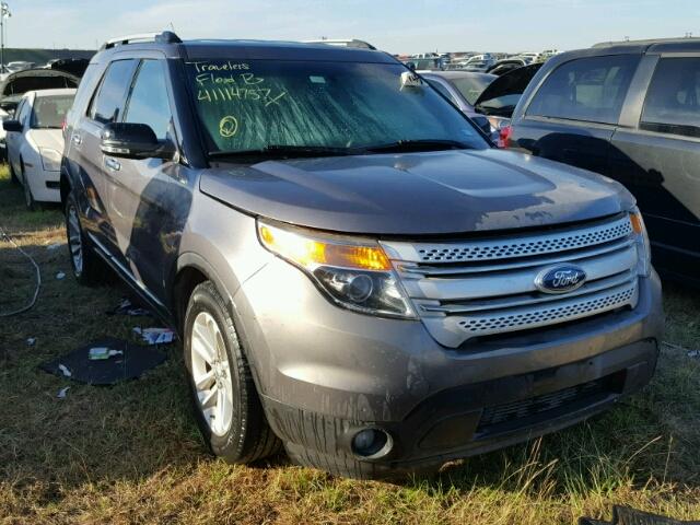 1FM5K7D8XDGC69933 - 2013 FORD EXPLORER GRAY photo 1