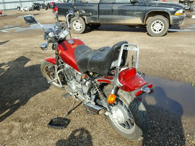 JH2PC0810FM201344 - 1985 HONDA VT500 C BURGUNDY photo 3