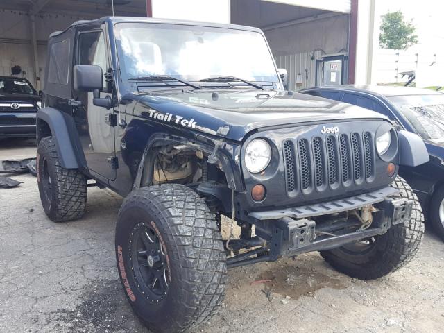 1C4AJWAG6CL241564 - 2012 JEEP WRANGLER S BLACK photo 1