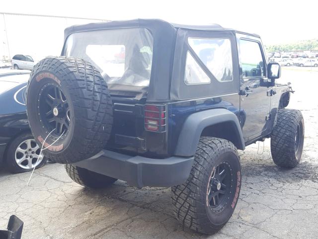 1C4AJWAG6CL241564 - 2012 JEEP WRANGLER S BLACK photo 4