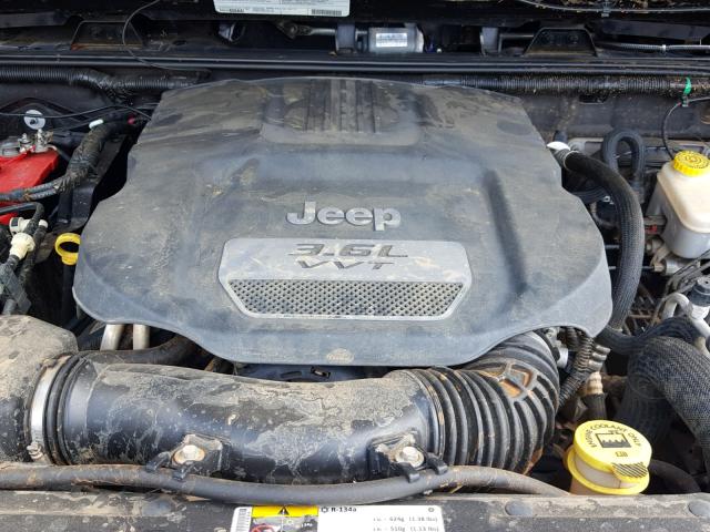 1C4AJWAG6CL241564 - 2012 JEEP WRANGLER S BLACK photo 7