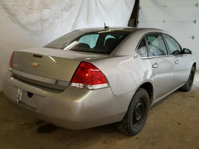 2G1WB58N589201789 - 2008 CHEVROLET IMPALA LS SILVER photo 4