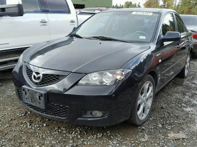 JM1BK32G991201515 - 2009 MAZDA 3 I BLACK photo 2