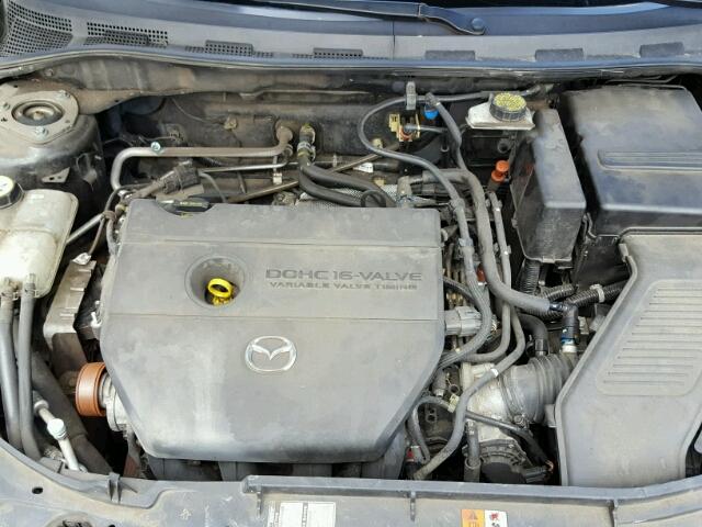 JM1BK32G991201515 - 2009 MAZDA 3 I BLACK photo 7