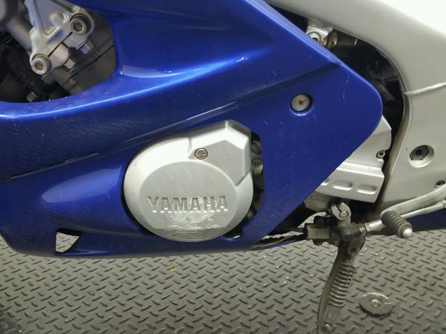 JYA5AHE065A046455 - 2005 YAMAHA YZF600 R BLUE photo 6