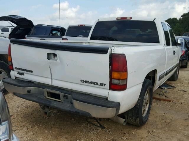 2GCEC19T321408726 - 2002 CHEVROLET SILVERADO WHITE photo 4