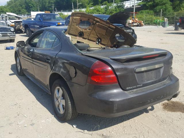 2G2WP552781178490 - 2008 PONTIAC GRAND PRIX შავი ფოტო 3