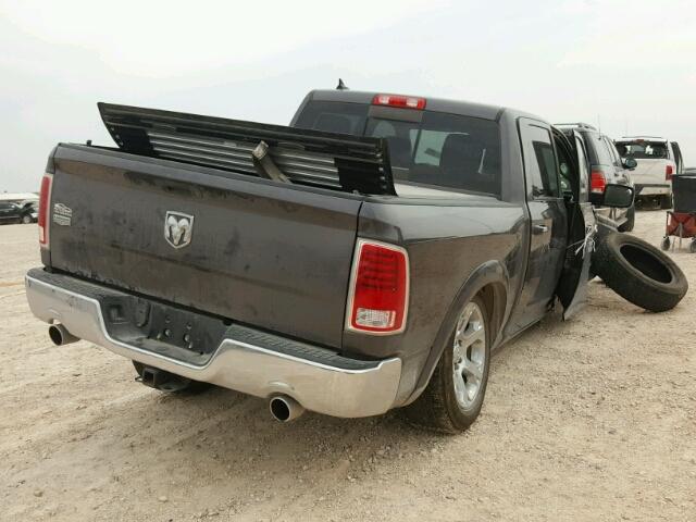 1C6RR6NT5FS547353 - 2015 RAM 1500 LARAM GRAY photo 4