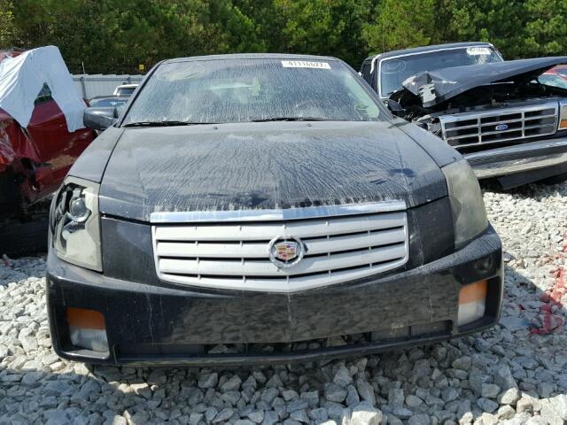 1G6DP577470173059 - 2007 CADILLAC CTS HI FEA BLACK photo 10