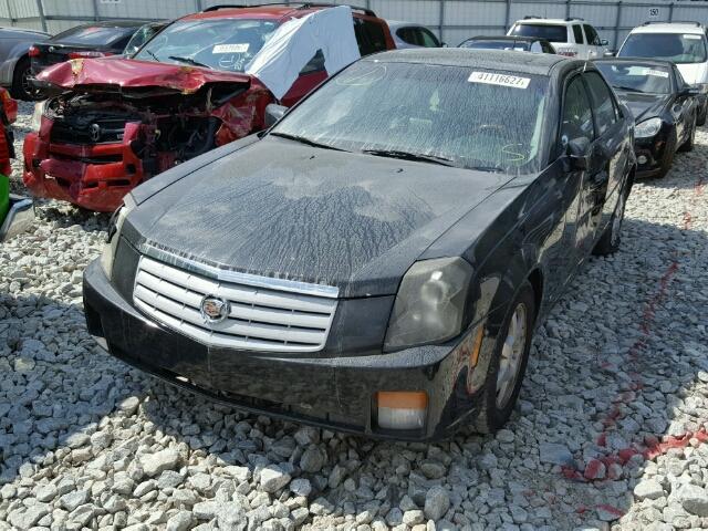 1G6DP577470173059 - 2007 CADILLAC CTS HI FEA BLACK photo 2