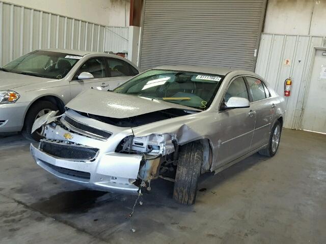 1G1ZD5EUXBF307981 - 2011 CHEVROLET MALIBU 2LT SILVER photo 2