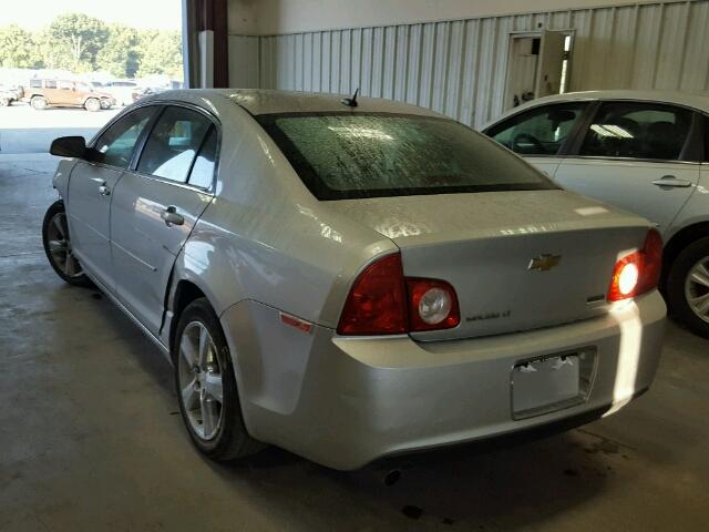 1G1ZD5EUXBF307981 - 2011 CHEVROLET MALIBU 2LT SILVER photo 3