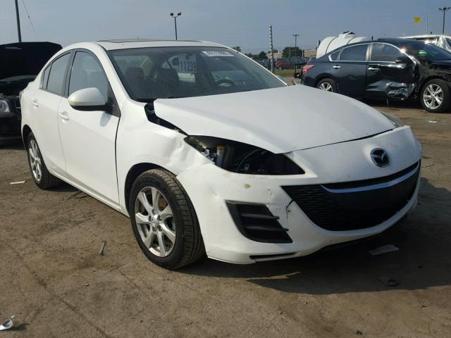 JM1BL1SF2A1180195 - 2010 MAZDA 3 WHITE photo 1