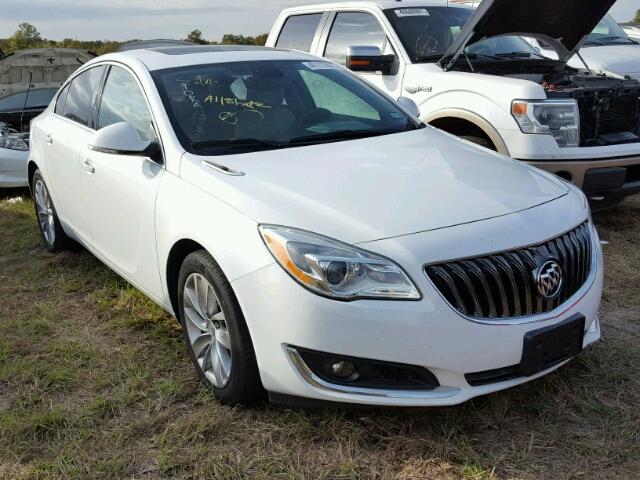 2G4GK5EX1G9103452 - 2016 BUICK REGAL WHITE photo 1