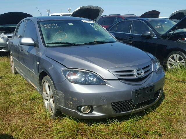 JM1BK143261455206 - 2006 MAZDA 3 HATCHBAC GRAY photo 1