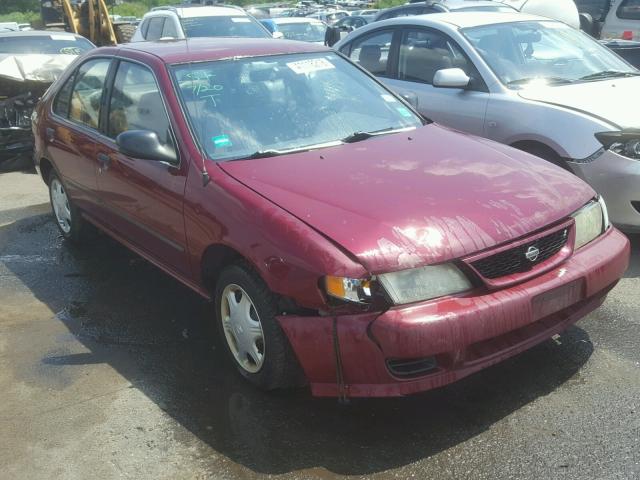 3N1AB41DXWL040527 - 1998 NISSAN SENTRA XE RED photo 1