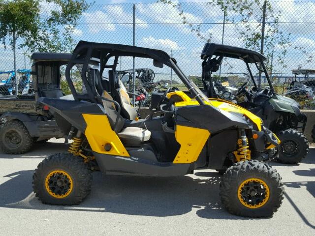 3JBPXLP13EJ001095 - 2014 CAN-AM MAVERICK YELLOW photo 10