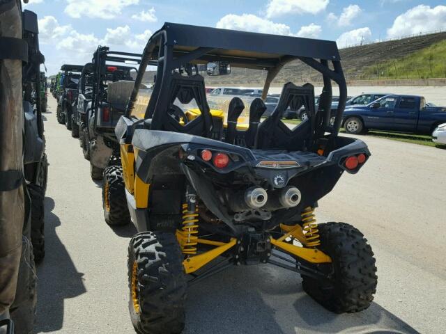 3JBPXLP13EJ001095 - 2014 CAN-AM MAVERICK YELLOW photo 3