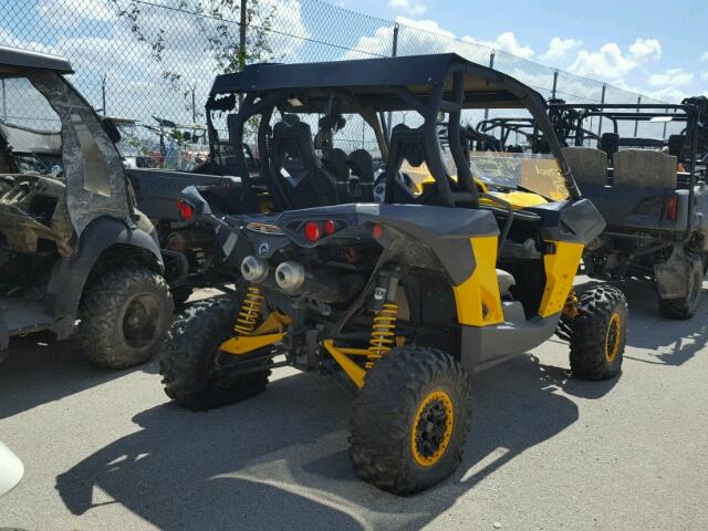 3JBPXLP13EJ001095 - 2014 CAN-AM MAVERICK YELLOW photo 4